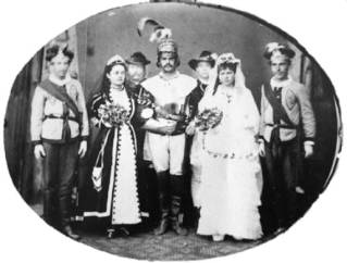 Foto der Ritterschaft von 1882
