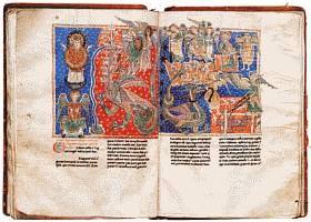 Seite aus dem Beatus von Liebana